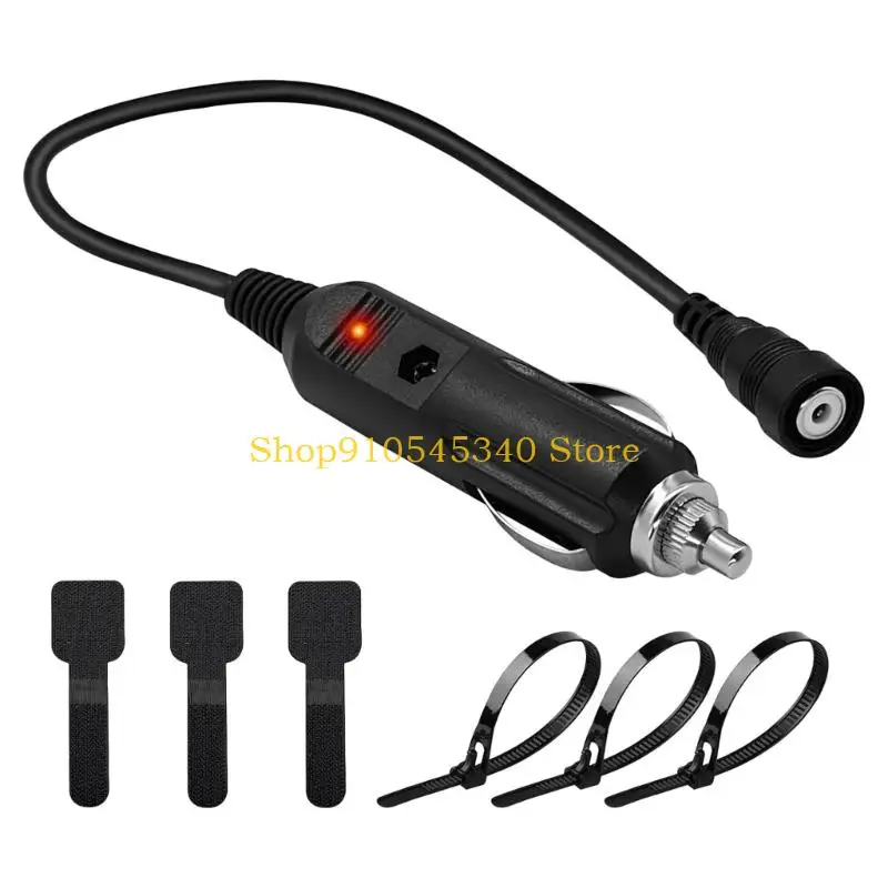U2JA Heavy Duty 12V Electric Heated Motorcycle Face Mask Cable For Snowmobile Helmets
