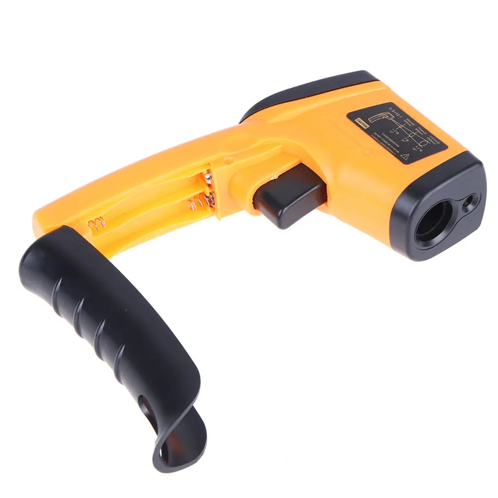 Handheld Non-Contact -50~380℃ Ir Infrared Thermometer Digital Lcd Laser Industrial Measurement Surface Temperature Meter