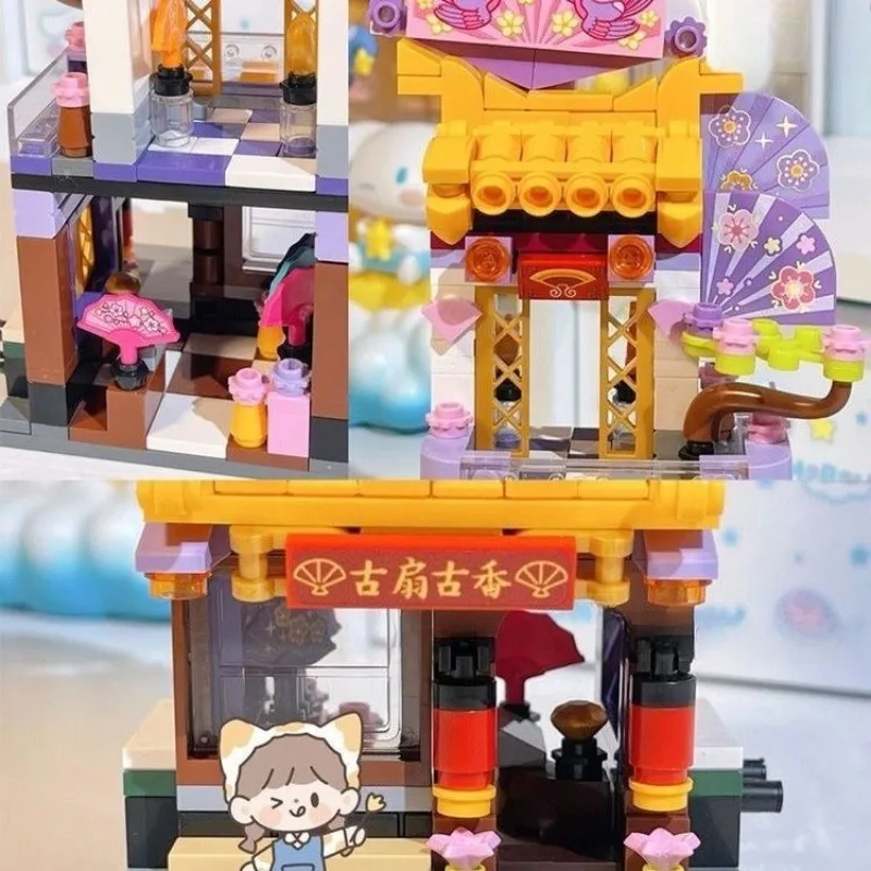 

Keeppley Colorful Streetscape Series Building Blocks Decoration Puzzle Assembling Model Toys Children Birthday Gift Toys