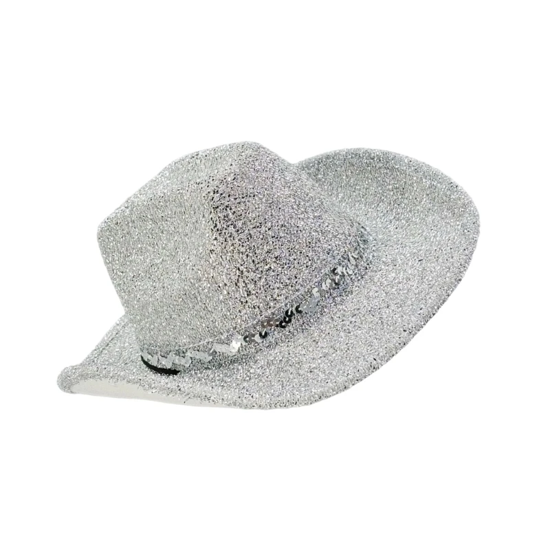 x7xb-berretto-con-brillantini-scintillanti-cappello-western-a-larga-per-concerti-all'aperto-quotidiana