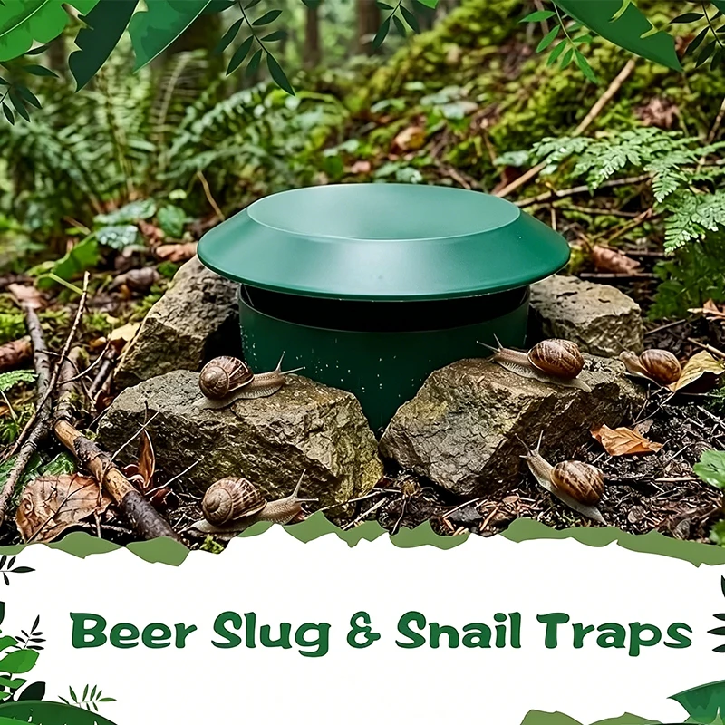 Garden Farm Protector Slug House Pests Reject Animal Pest Repeller Snail Trap Catcher Gintrap Tools Snail Cage Eco-friendly