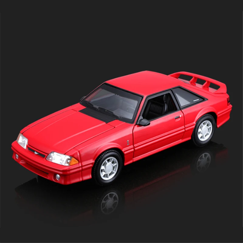 Maisto 1:24 1993 فورد موستانج SVT كوبرا سبيكة سيارة رياضية نموذج Diecasts المعادن سباق السيارات المركبات نموذج محاكاة لعبة أطفال هدية #4