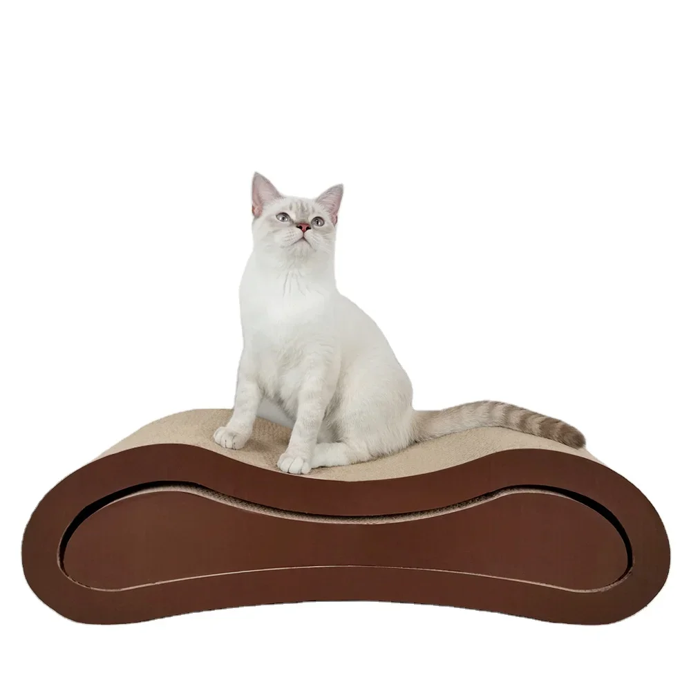 Vendas quentes 2 em 1 gato scratcher gato árvore placa lounge cama sofá durável papelão gato móveis e scratchers