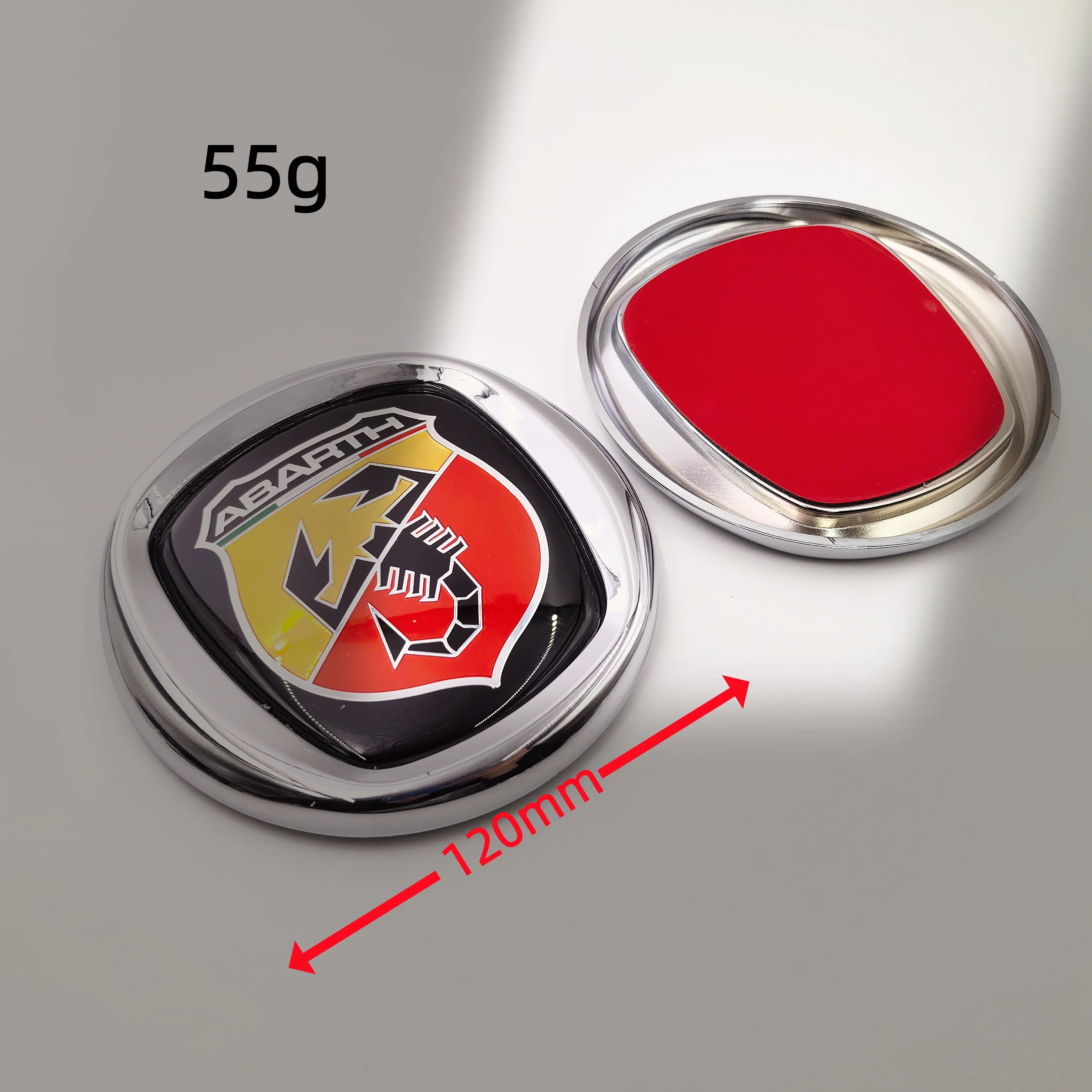 Fiat 500 Abarth 85/90/95/100/120MM Auto-Emblem-Aufkleber für Motorhaube & Kofferraum, Auto-Abzeichen für Motorhaube und Kofferraum – Detail 27