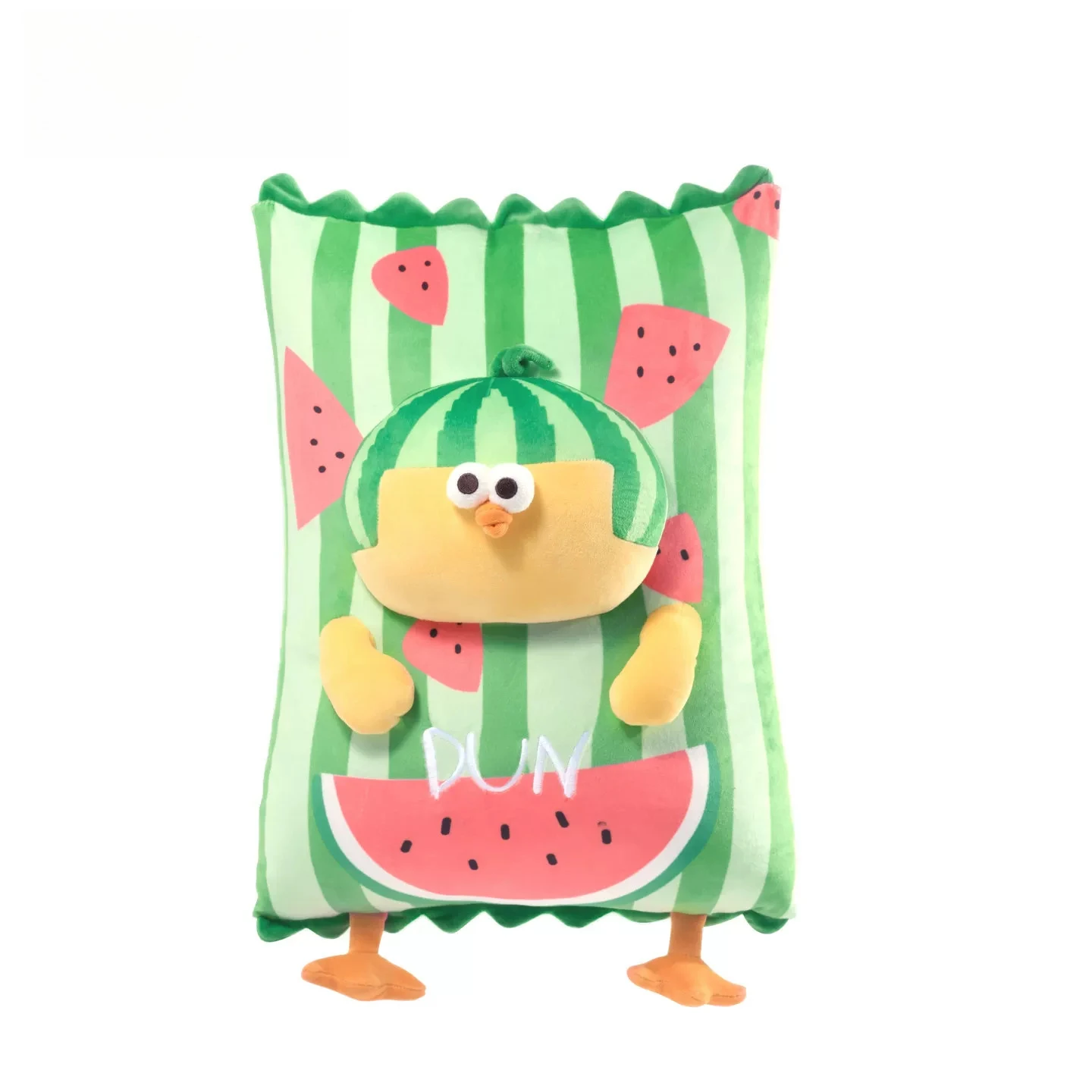 Nieuwe Originele DunDun Kip Pluche Speelgoed Kawaii Creatieve Fruit Pluche Pop Hanger Kussen Kinderen Verjaardag Kerstcadeau