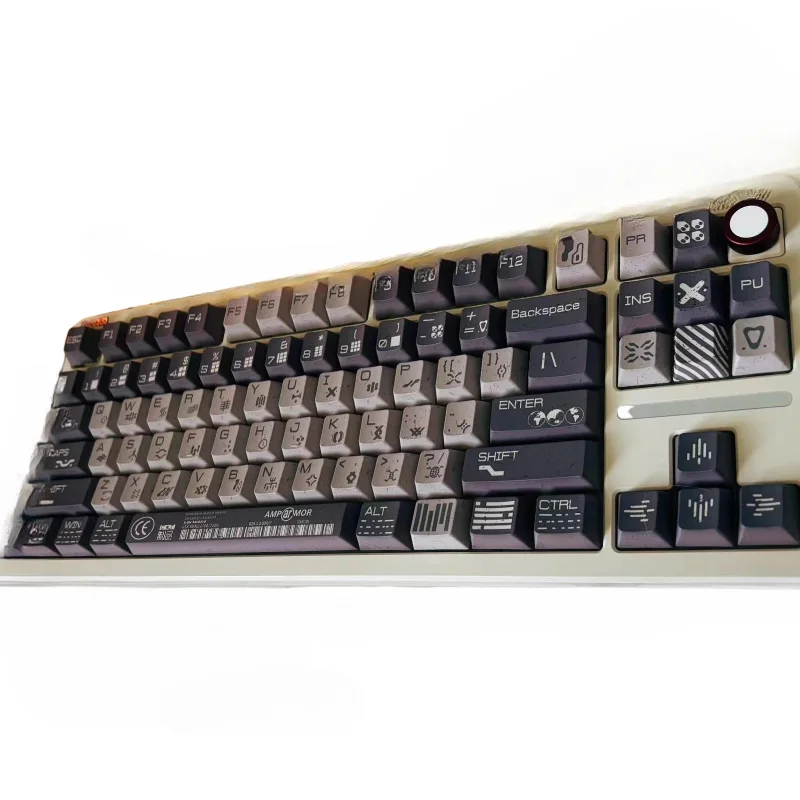 Imagem -06 - Themel Keycap para Teclado Mecânico Pbt Personalizado Personalizado Perfil Cereja Jogos Peças Industriais 139 Chaves