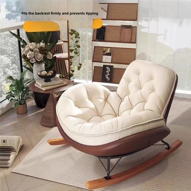 Lazy Sofa, Rocking Chair,Lounge Chair,Adult Home,Balcony,Leisure Living Room,Light Luxury, Single Person, Penguin Rocking Chair image 6