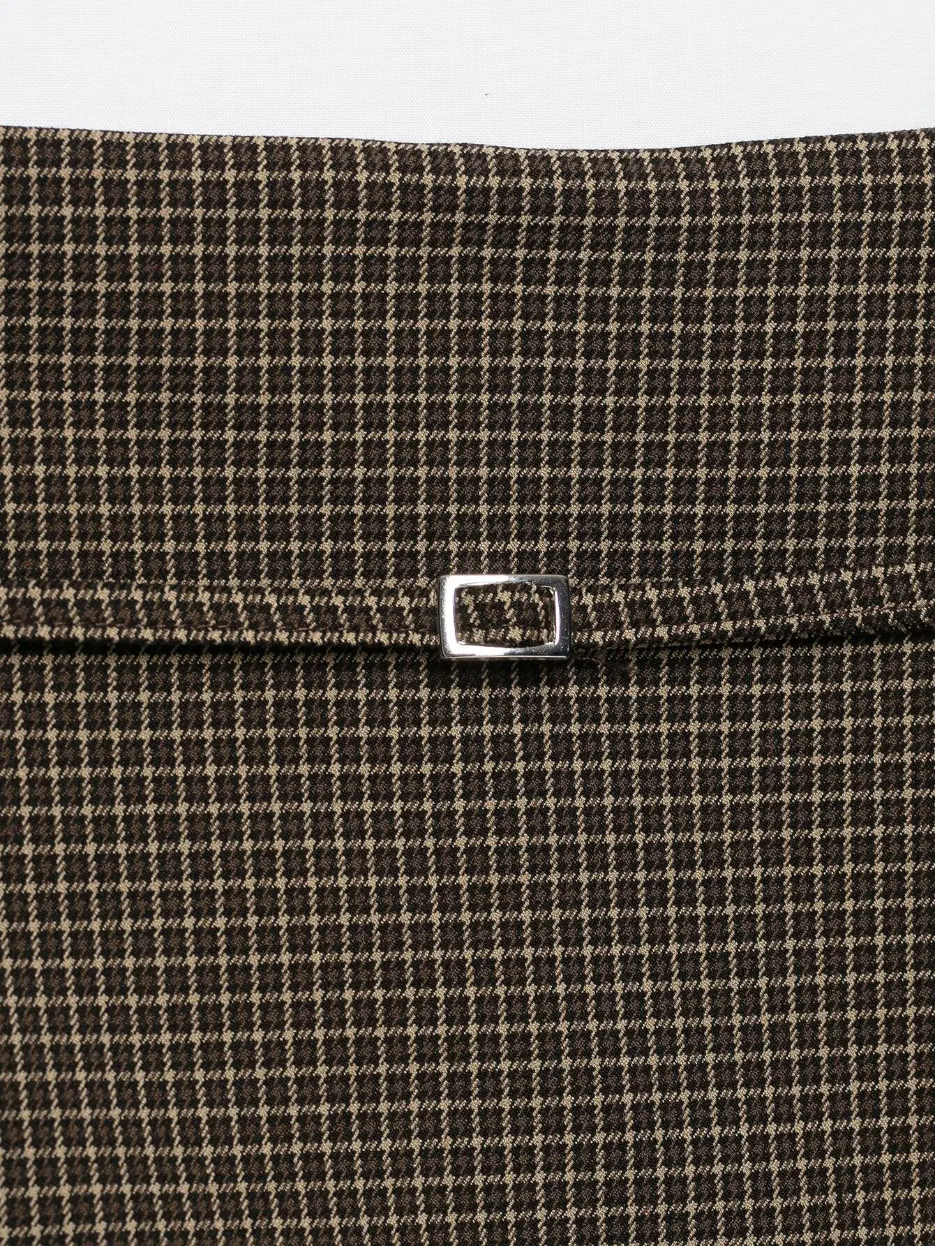 TFMLN Vintage Karierte Röcke für Damen, Schicke Gürtelröcke, Shorts, Modische Miniröcke mit seitlichem Reißverschluss, Slim Fit, Herbst-Outfit für Damen – Detail 7