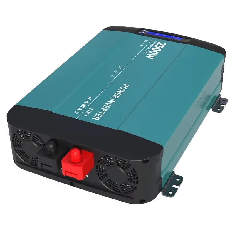 12V 24V 48V Single Phase Solar Inverter 1.5KW 2.5KW Pure Sine Wave OEM for Home Appliances RVs Camper Vans