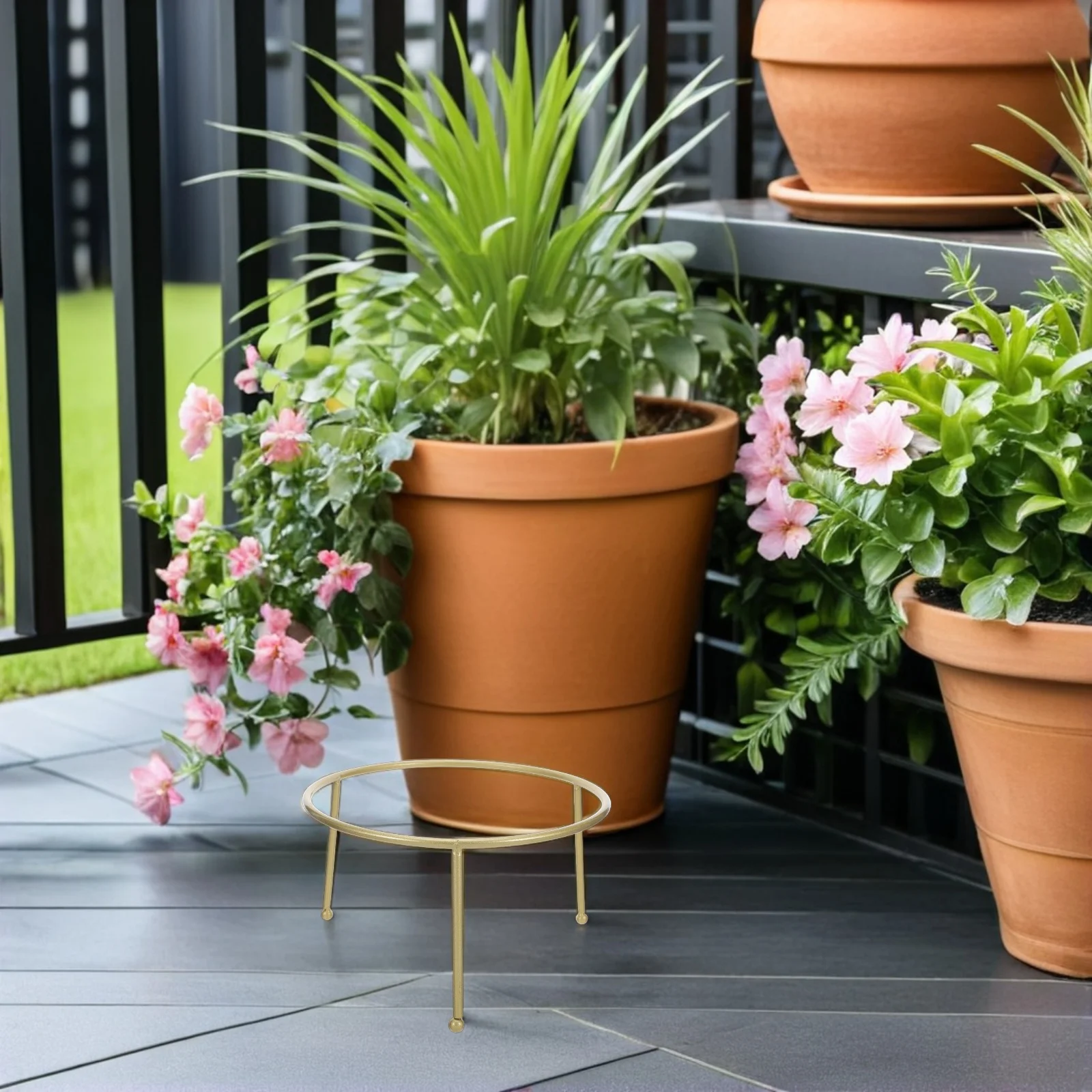 

Metal Gazing Globe Stand Outdoor Elegant Sphere Display Holder Crystal Ball Pedestal Garden Yard Decoration Metal Sphere Stand