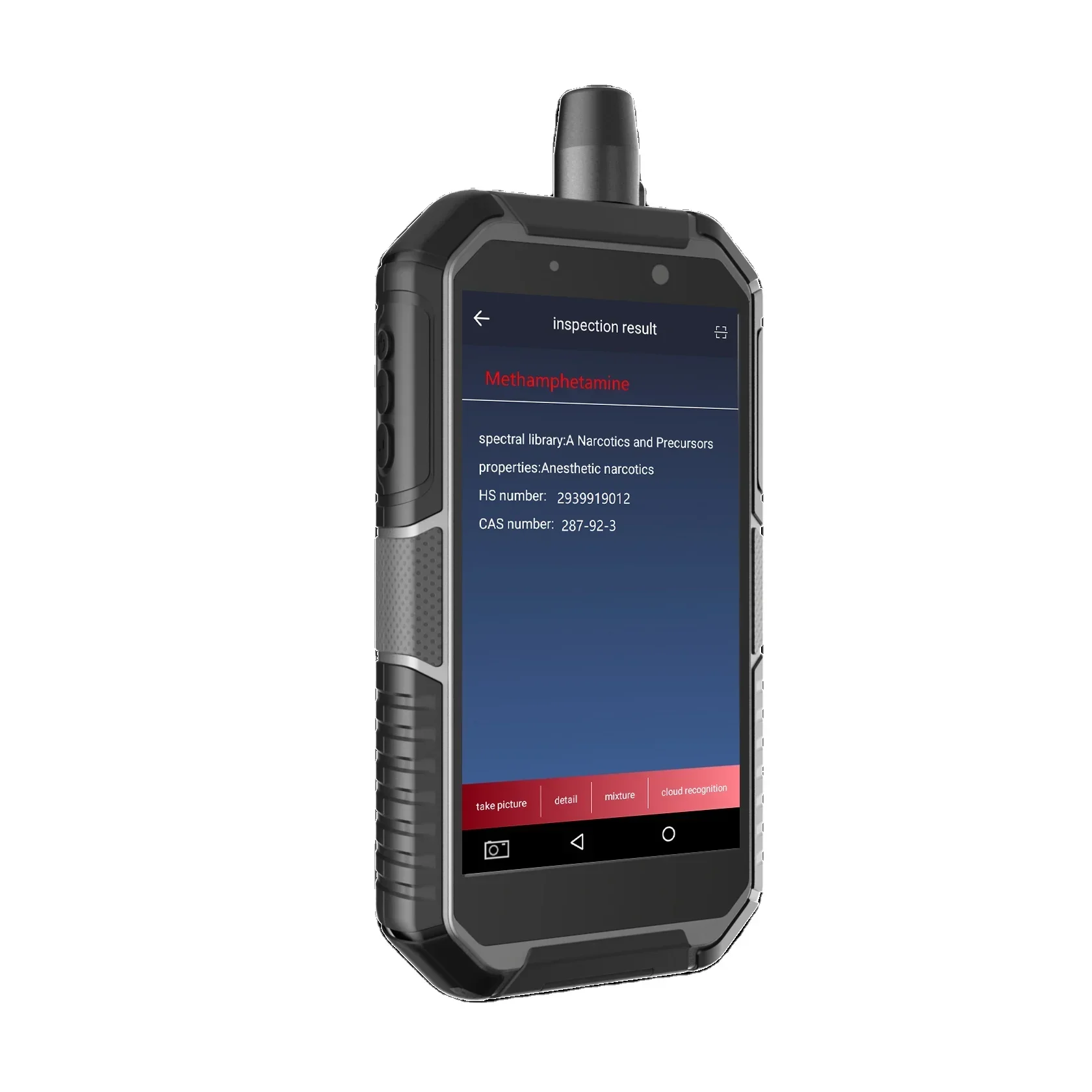 Handheld Raman Spectrometer for Security Inspection Checking Portable  Spectrometers