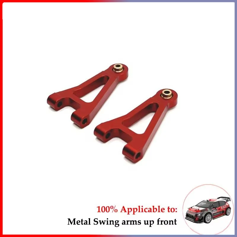 MJX RC 14301 14302 14303 Amortecedor de metal Copo de direção Braço Pull Rod Shell Suporte Pilar 1/14 RC Car Upgrade Parts
