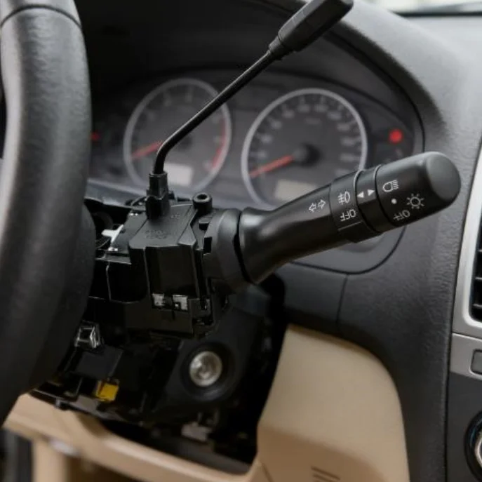 

Car Indicator Light Switch For Peugeot 107 Citroen C1 & Toyota Aygo Indicator Light Switch Stalk Turn Signal Lights Wiper Switch