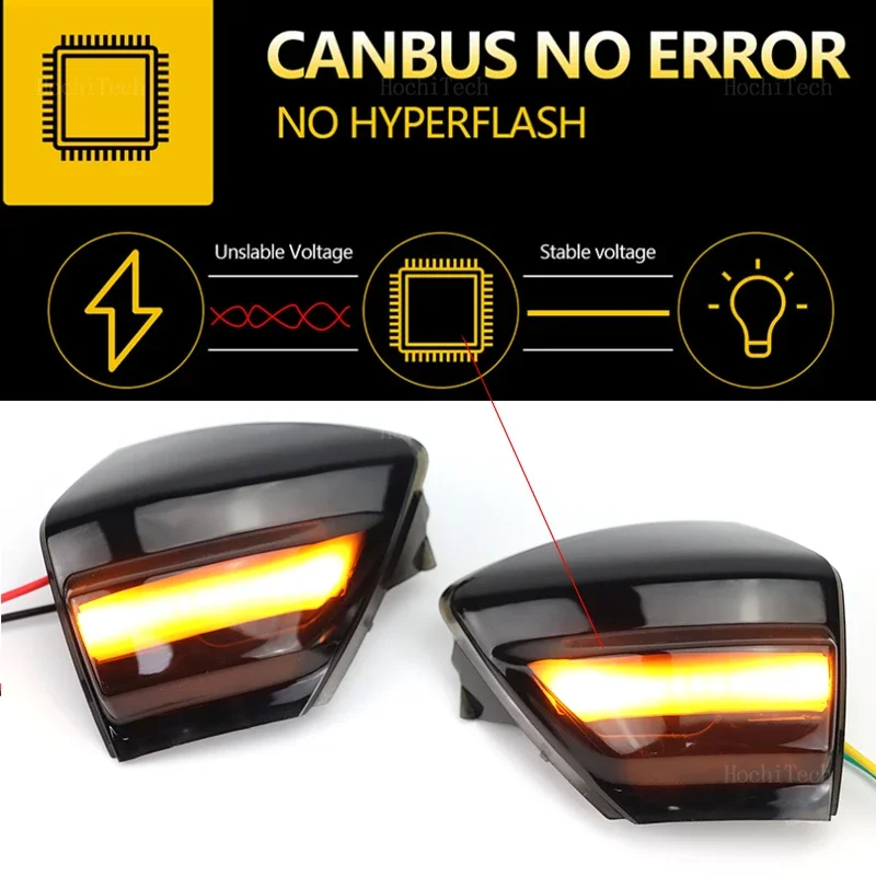 2pcs Car Side Mirror Blinker Indicator Lamp LED Dynamic Turn Signal Light for Ford S-MAX CD340 Kuga C-Max Galaxy MK3 C S Max