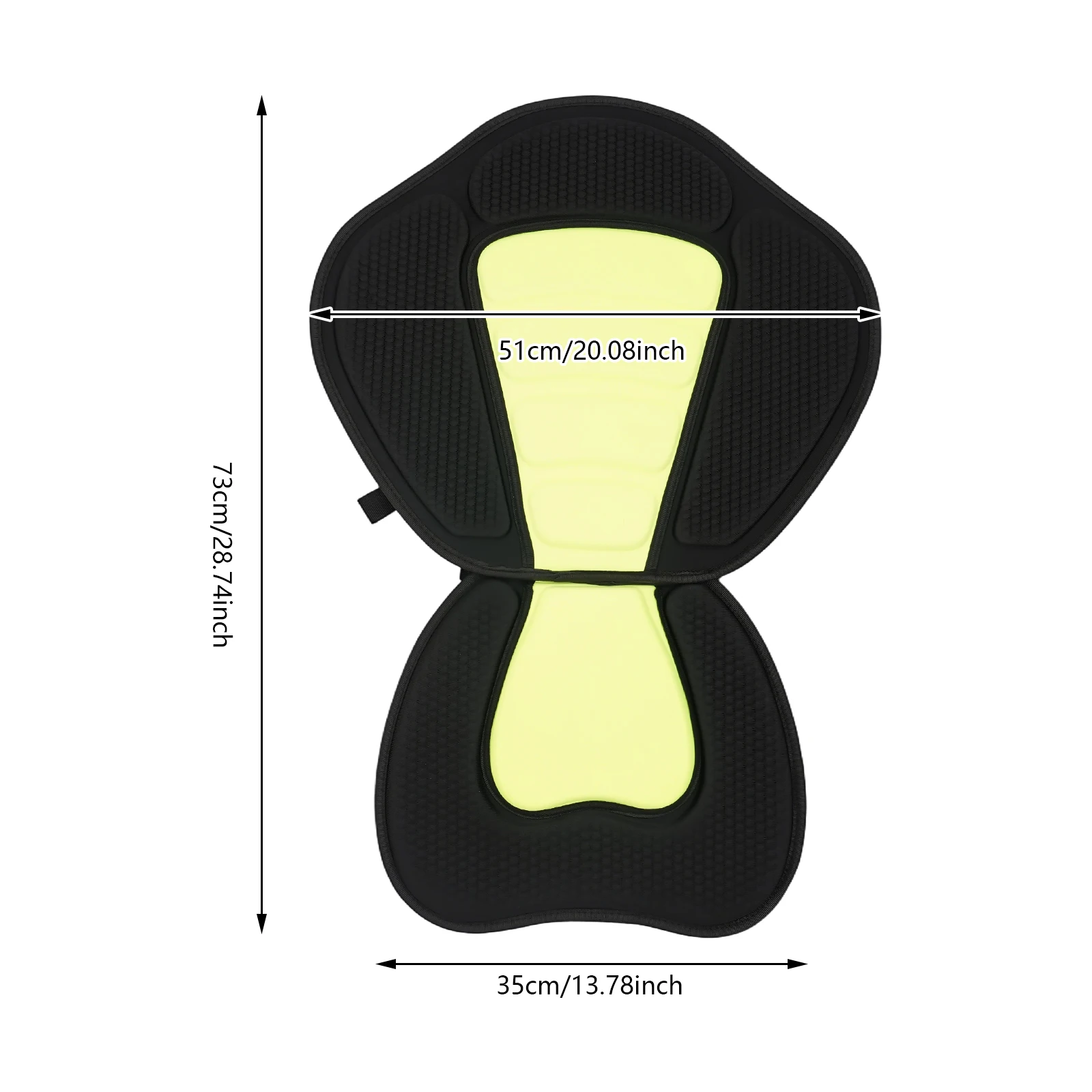 Boat Cabin Seating, Backrest Seat Cushion, Bike Seat with Backrest, Adjustable Padded Kayak Chair with Storage Bag, Universal Design for Canoe Raft Inflatable Boat, Comfortable Portable Removable Seat for Adults Kids Fishing Rowing