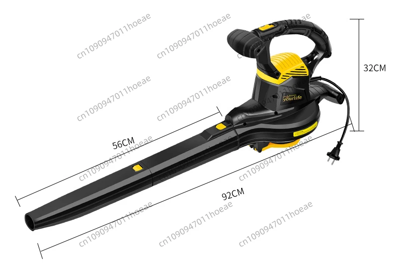 High Power Garden Suction Machine Leaf Suction Sweeper Leaf Crusher Blower