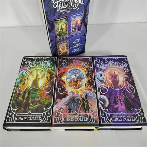 مجموعة سلسلة Magic Legend مكونة من ثلاث كتب (النسخة الإنجليزية الأصلية) من كريس كولفر - مجموعة علب الهدايا Magic Legend 123 #6