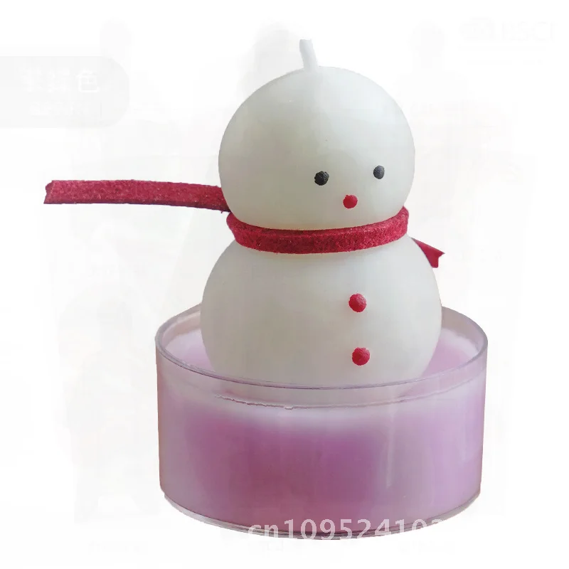 

Handmade Christmas Aromatherapy Candle Practical Souvenir Gift Cross-Border Fragrance Customizable Scented Tea Light