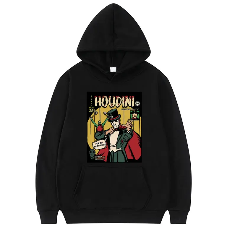 

Rapper Eminem The Real Slim Shady Houdini Hoodie Male Fashion Vintage Streetwear Men Women Hip Hop Oversized Hoodies Fans Gift