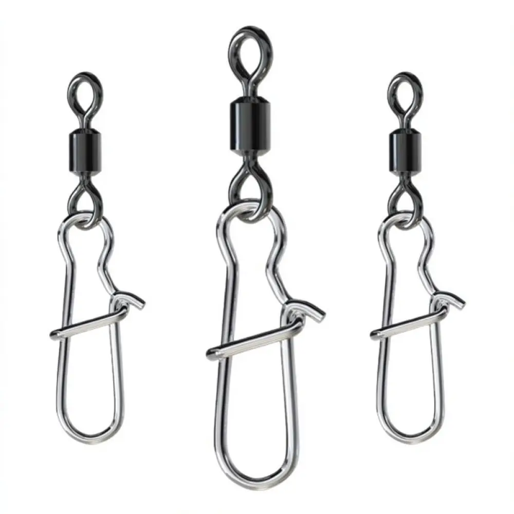 Heavy Duty Fishing Swivel Snap Connector For Pengyi Lure Terminal Tackle Clips High Performance Fishing Accessories