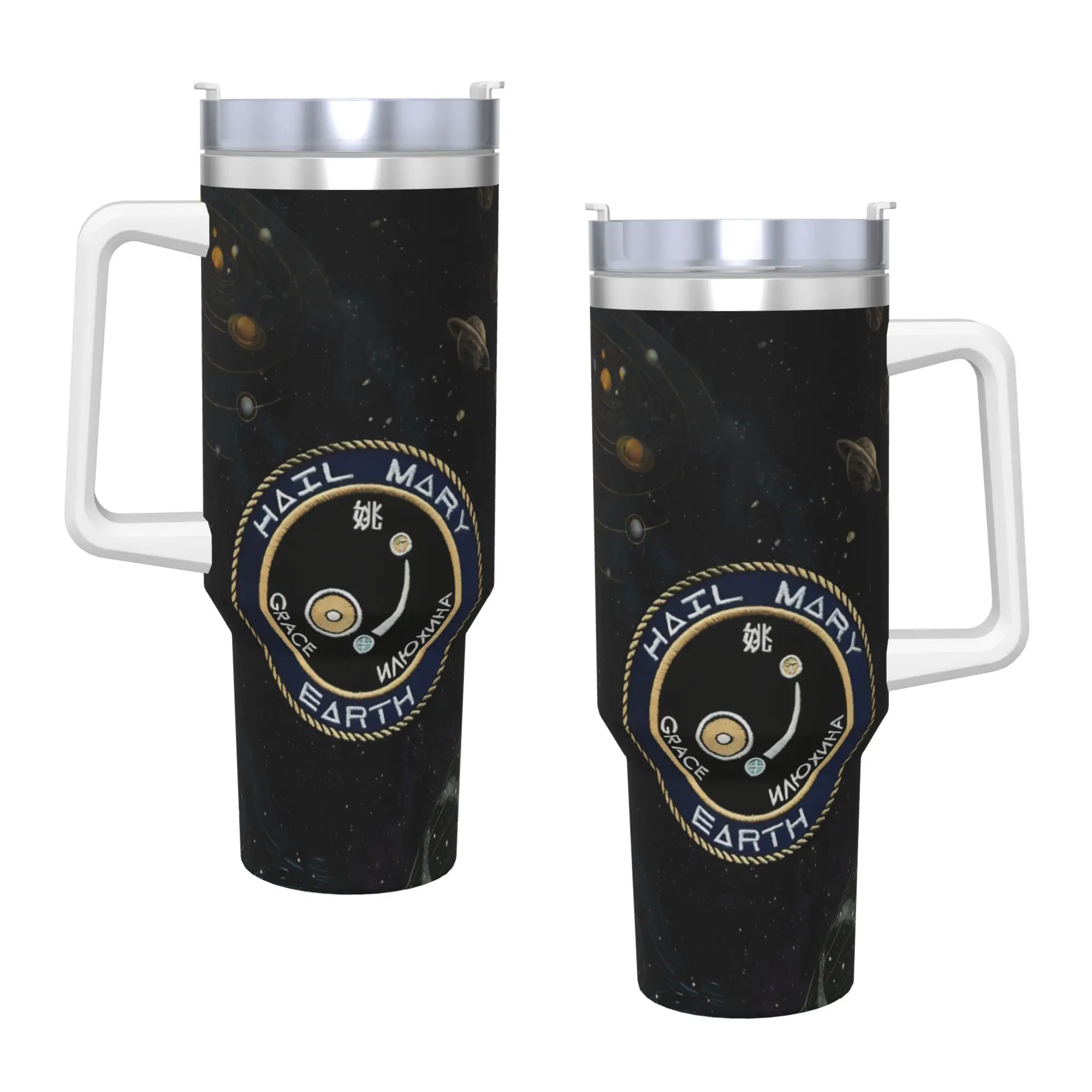 Project Hail Mary Movie 2026 Tumbler Vacuum Insulated  Coffee Cups Vacuum Flask Travel Outdoor Mug Hot Cold Drink 40oz