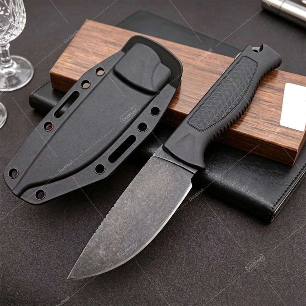 Multi-purpose Jungle Adventure 15006 Straight Knife with CPM-S30V Steel Non-slip Handle – Durable Outdoor Fishing Essential Tool view 3