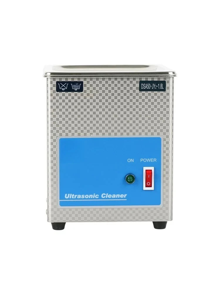 Ultrasonic cleaning machine 1.8 liters stainless steel washing glasses, jade, gold and silver jewelry, home dentistry