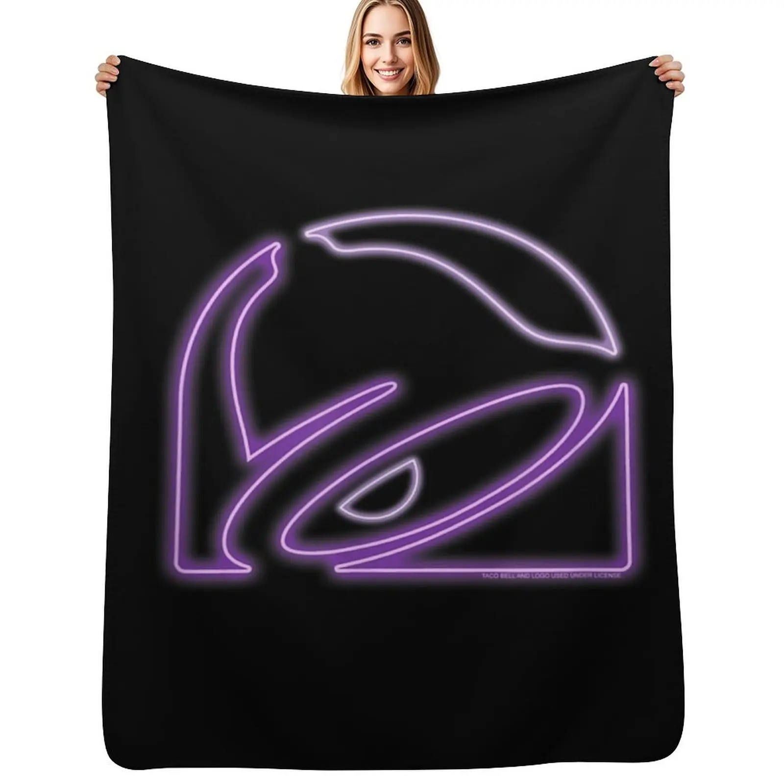 

funny taco bell classic Throw Blanket Multi-Purpose Luxury Throw Blankets