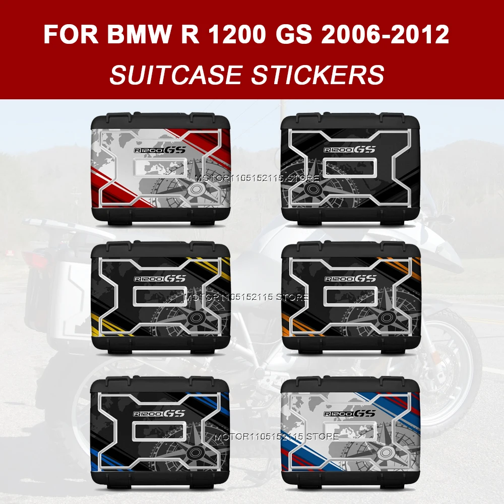 R1200GS Motorcycle Toolbox Sticker Suitable For BMW Vario Case R 1200 GS r1200gs r 1200 gs Easy To Remove Sticker 2006-2012