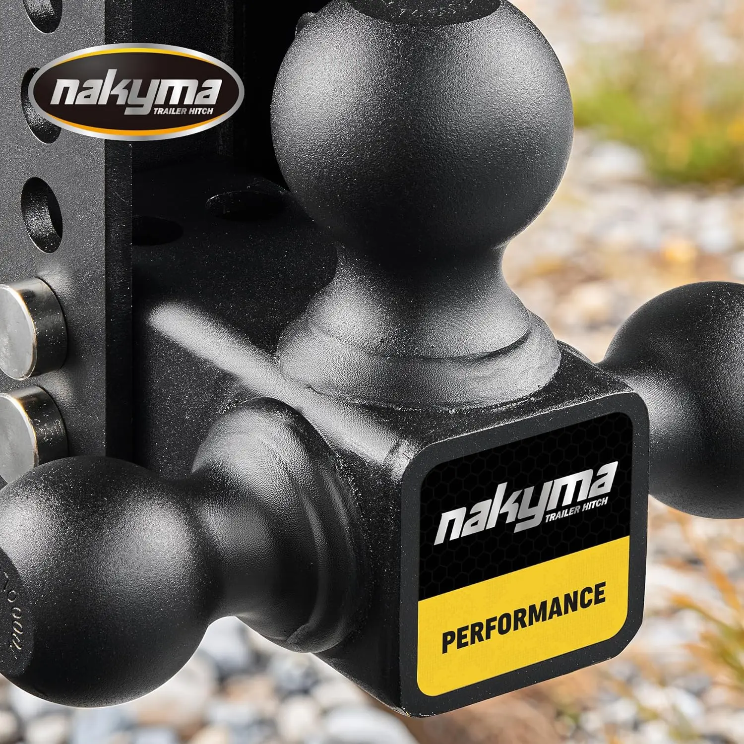 Adjustable Drop Hitch, 8' Drop, 2' Receiver, 16,500 LBS GTW, Dual Anti-Theft Pin Lock