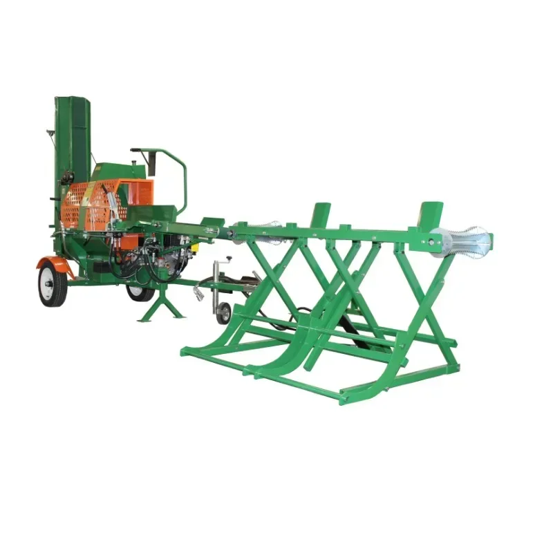 Automatic Log Splitter Hydraulic Firewood Processor Gasoline Wood Splitting Machine