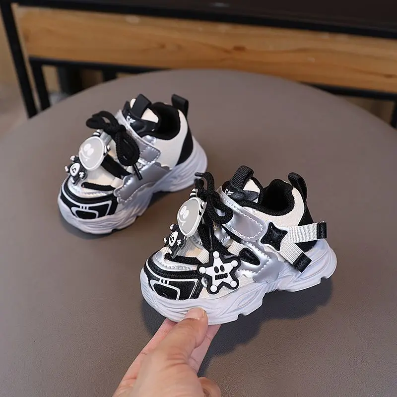 

Non Slip Shoes for 0-3 Years Boys Girls Ultra Lightweight Breathable Chunky Sneakers Unisex Toddler Shoes with Anti Slip Design​