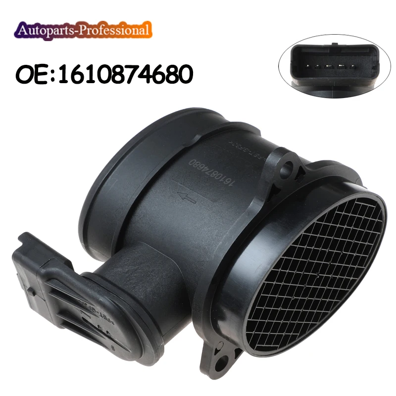 New Mass Air Flow Sensor 1610874680 For Citroen Berlingo C2 C3 C4 C5 XSARA PICASSO FIAT SCUDO for FORD FIESTA for PEUGEOT 206