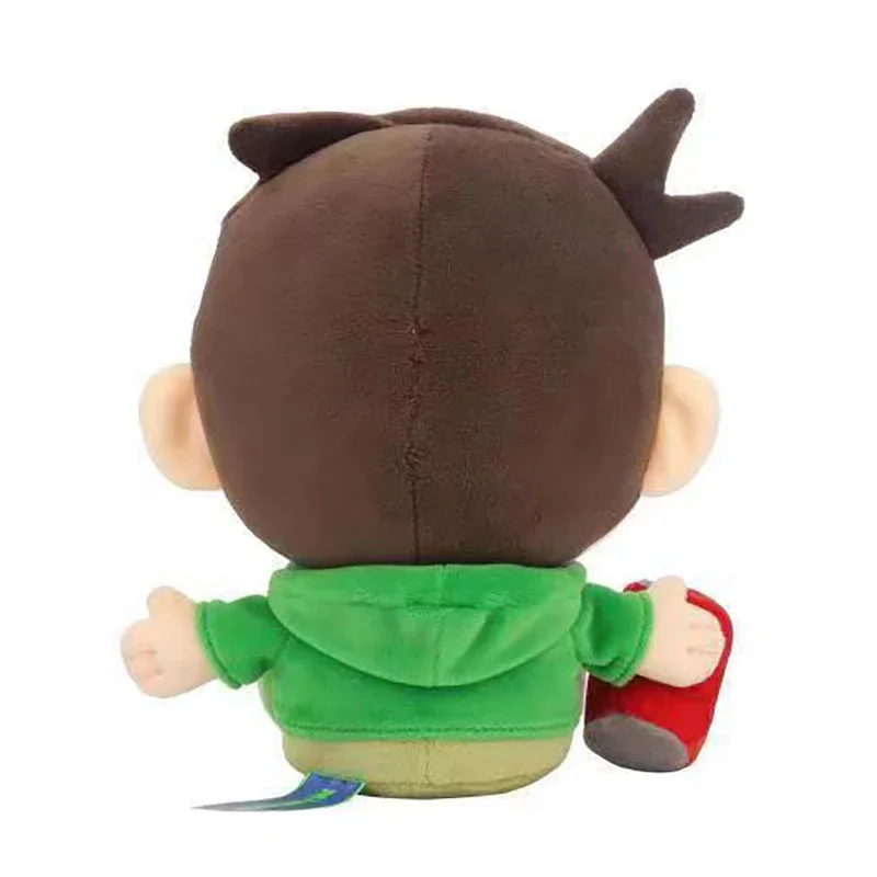New Eddsworld Tord Anime Plush Cartoon Edd Doll Indoor Home Decoration Soft Stuffed PP Cotton Toy Gift 25cm