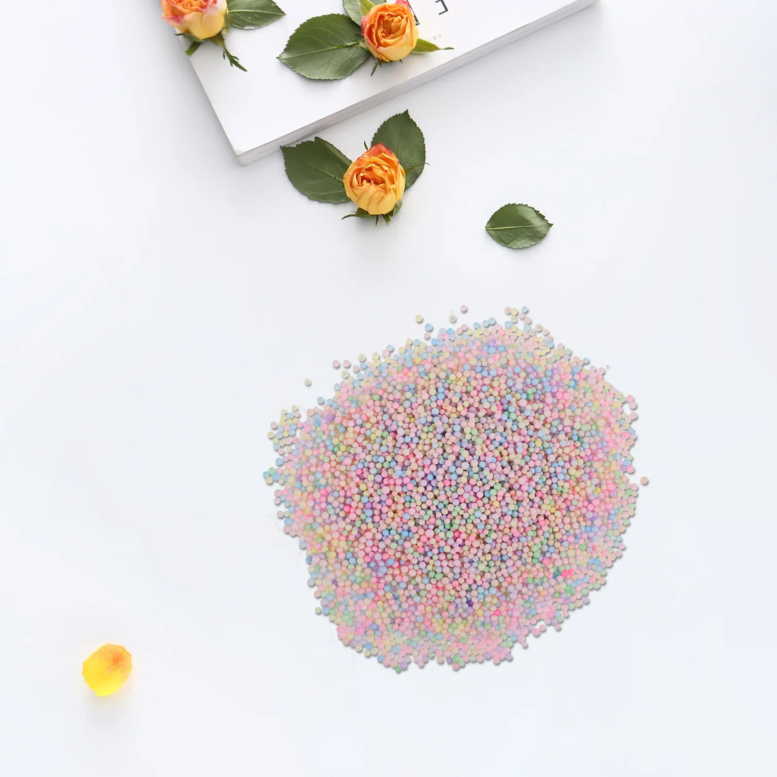 Vibrant Mini Foam Balls Polystyrene Beads for Crafts Box Filler Bean Bag Refill DIY Making Kids Activities Wedding Decoration view 3