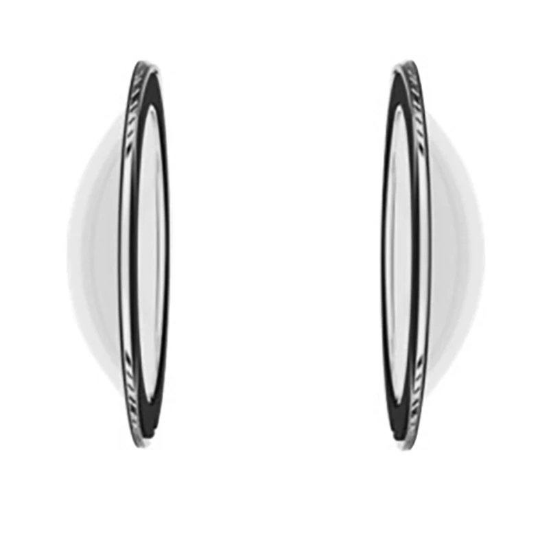 4X เลนส์ที่ป้องกันร่างกายกล้องเหนียวชุดฝาครอบเลนส์ที่มีกาวสำหรับ Insta 360หนึ่ง X2