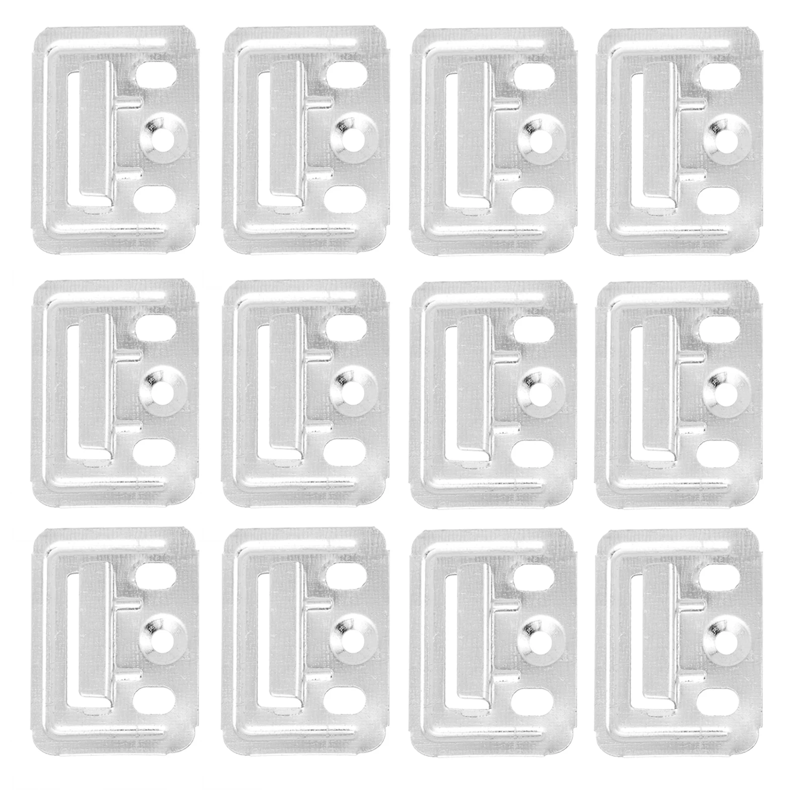 

200pcs Wall Panel Buckles Stainless Steel Metal Clips For Wood Bamboo Wall Boards Quick Installation Fixing Hardware