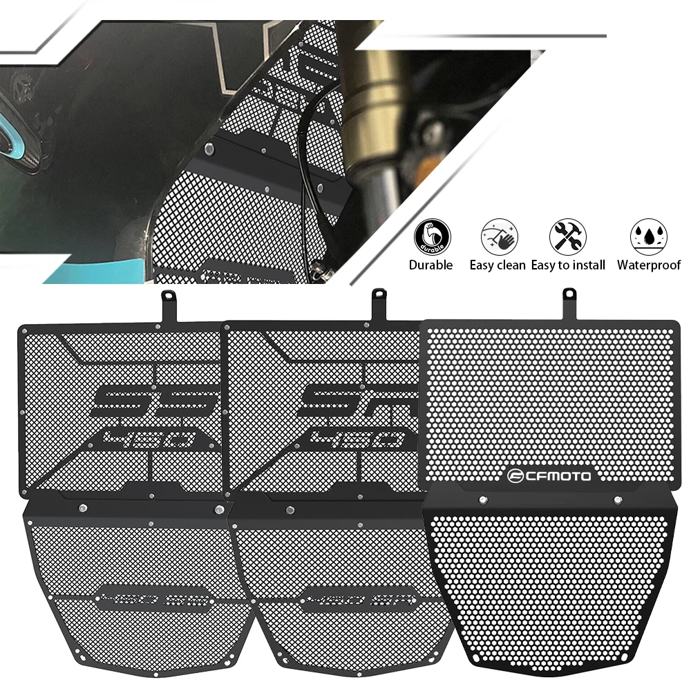 

FOR CFMOTO 450SR 450SS 450SR-S Motorcycles Radiator and Cylinder Head Engine Guard Complete Set 450 SR SS SR-S 2022 2023 2024