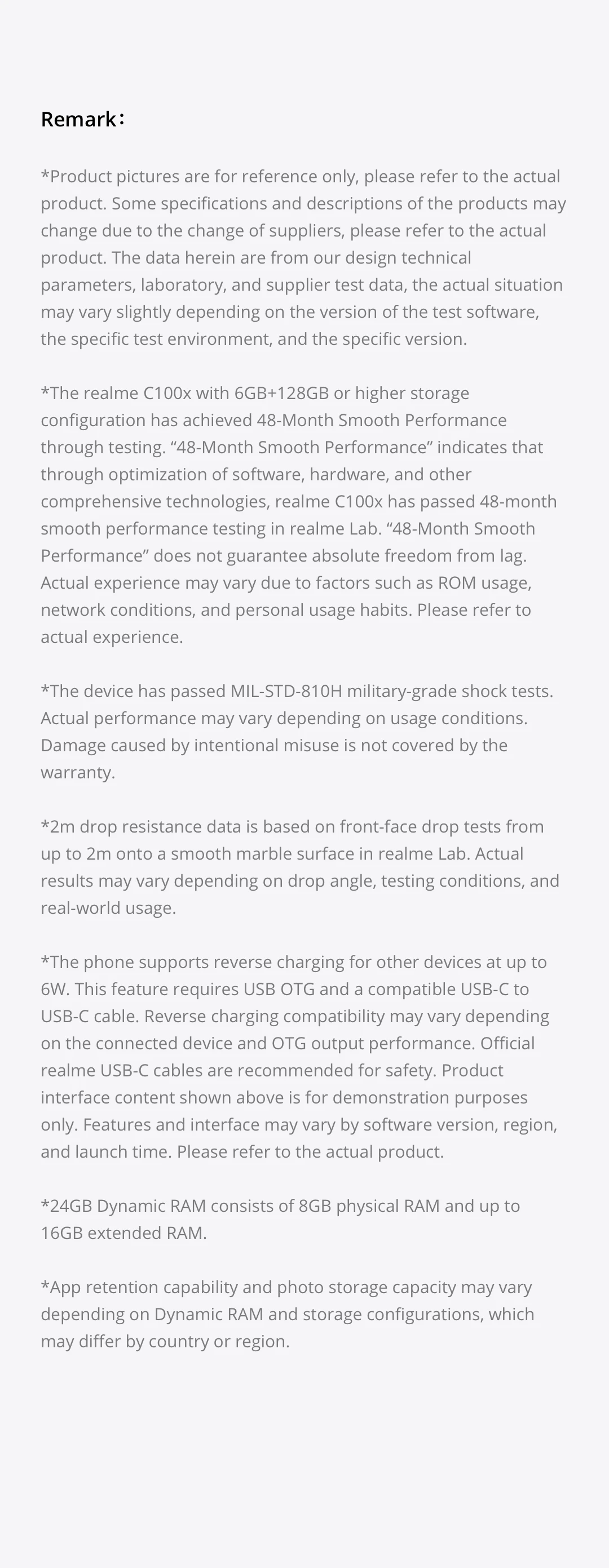 [World Premiere] realme C100x Smartphone Octa-Core Powerful Chipset 8000mAh Battery 45W Charge NFC 50MP AI Camera 6.8" 120Hz