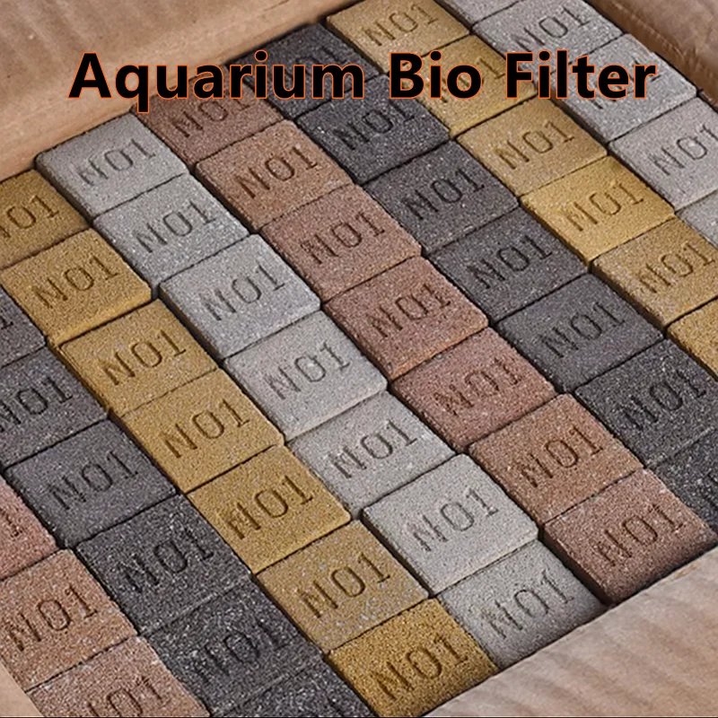 Aquarium Bio Filter for Fish Tank Water Filtration Nitrifying Bacteria House Purification Material Accessories 1/5/10PCS