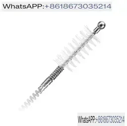 

Многоразовая щетка из нержавеющей стали для чистки при колоноскопии, гастроскопии, бронхоскопии, фарингоскопии - щетка/ D-20T