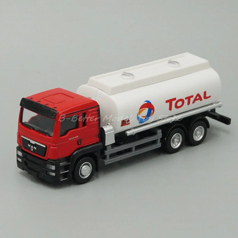 1:64 Diecast Engineering Vehicle Model Toy Man Oil Tanker Truck Children Gifts