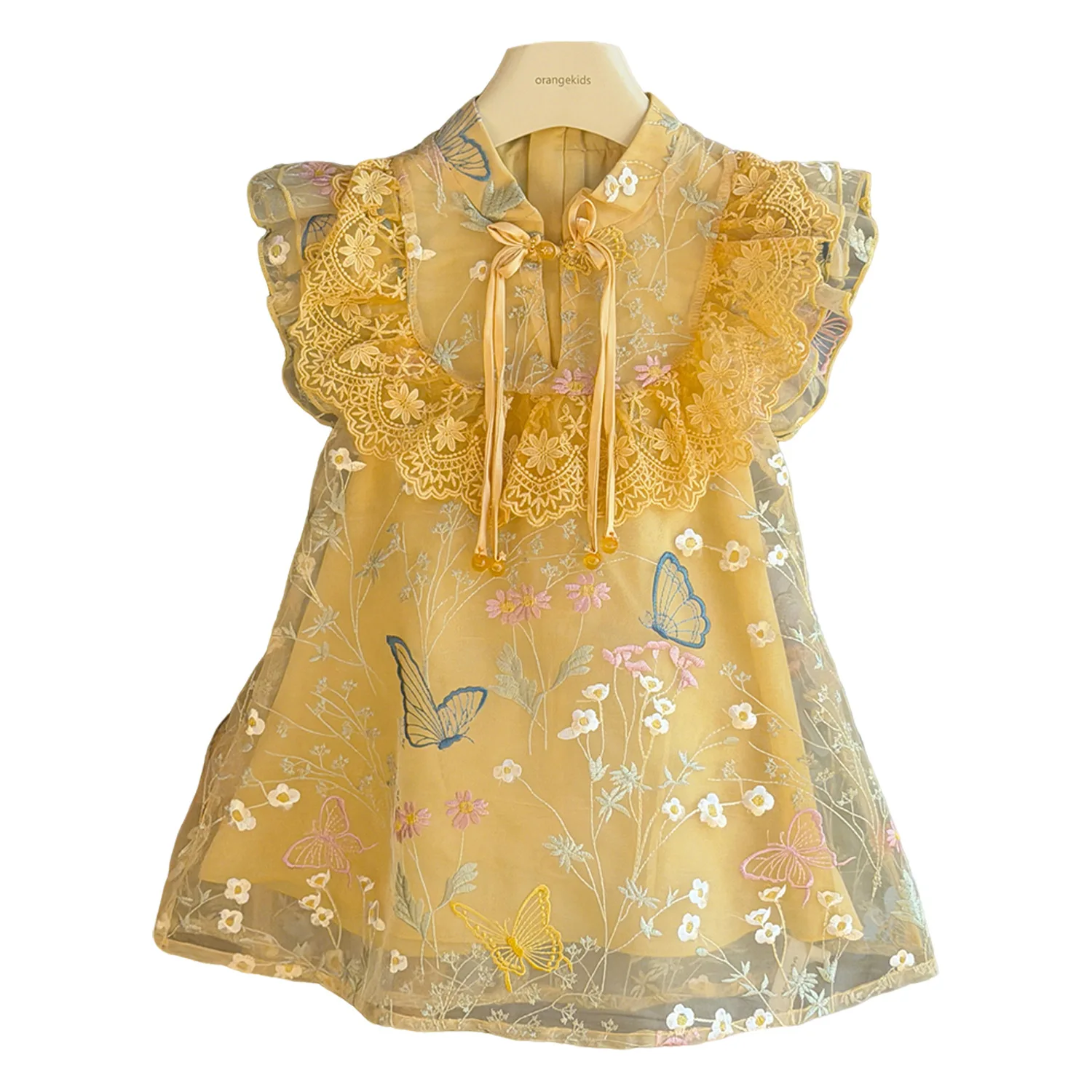 New Arrival Toddler Girl Rosy Knitted Eyelet Tank Top, Trendy A-line Skirt Casual Suit  for 90-160cm