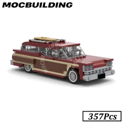 City Car Vehicle Display Model Moc Building Bricks DIY Model Assemble Model Toy Birthday Gift