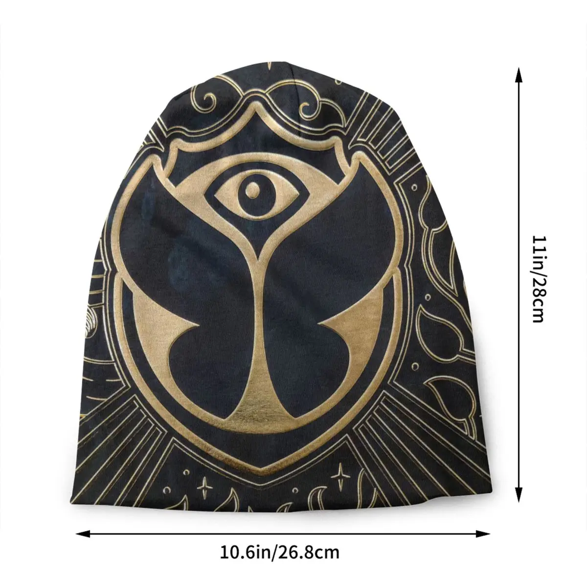 Tomorrowland Party Electronic Dance Festival Beanie Cap Winter Warm Bonnet Homme Knitted Hats Outdoor Ski Skullies Beanies Hats