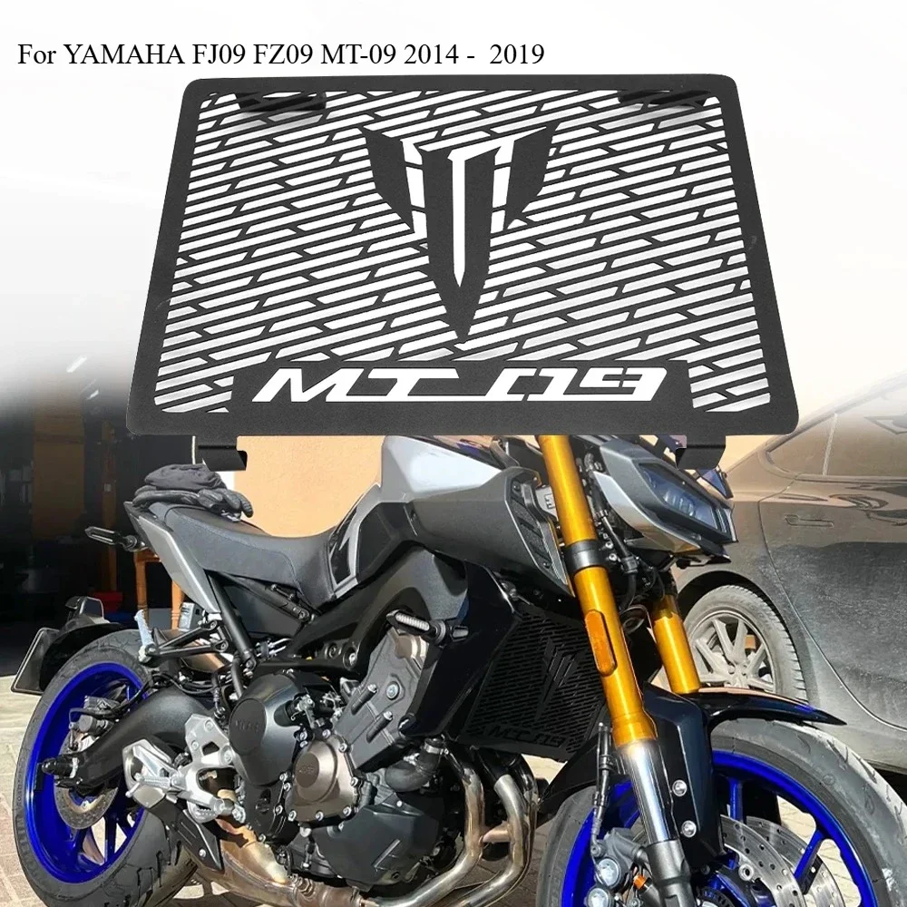 

MT09 Motorcycle Radiator Grille Guard Cover Protection Grill Protetor For YAMAHA FJ09 FZ09 MT-09 2014 2015 2016 2017 2018 2019