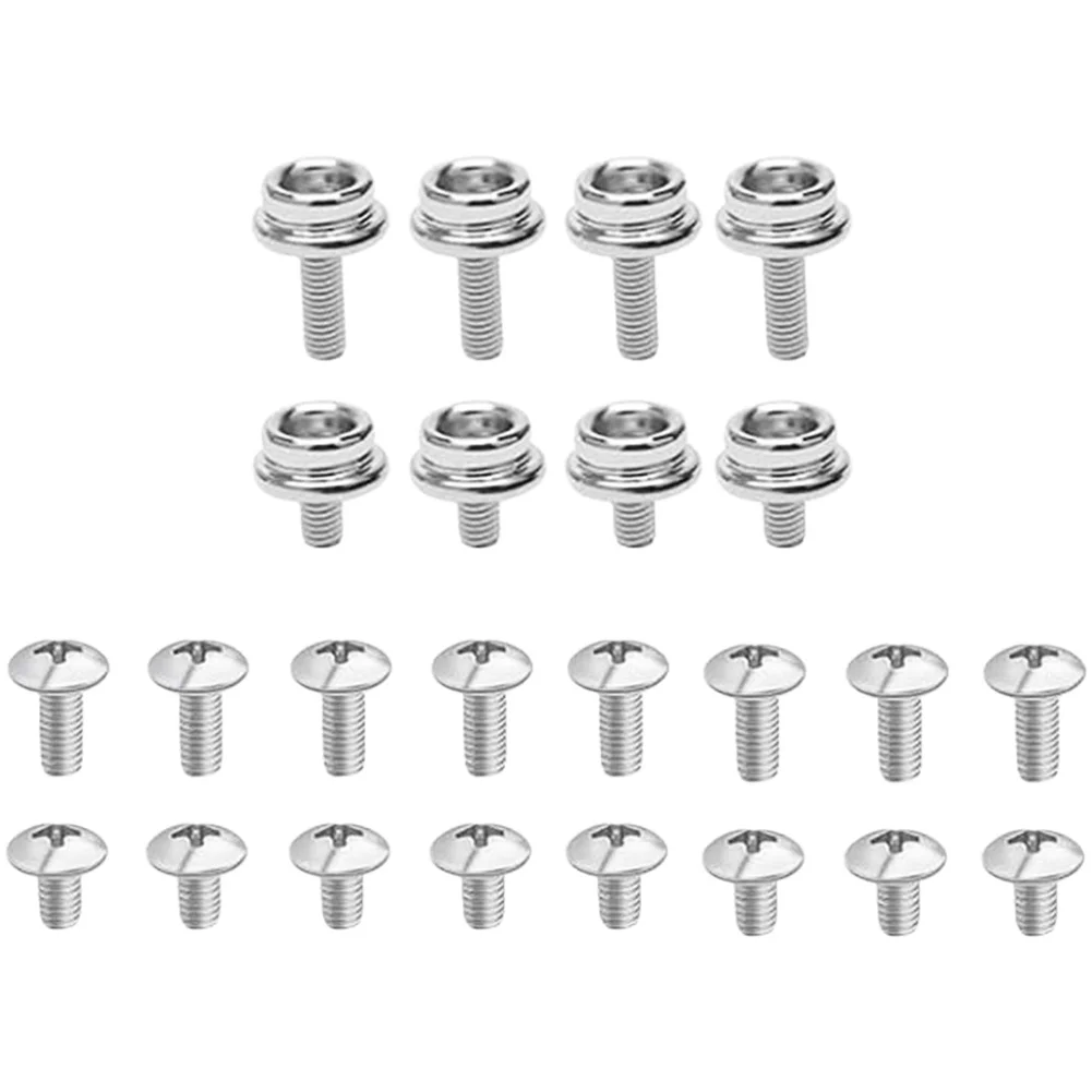 24 Pcs Baseball Helmet Screws Stainless Steel Face-Shield Screw For Ice Hockey/Rugby Helmet Screw Replacement Saccessories