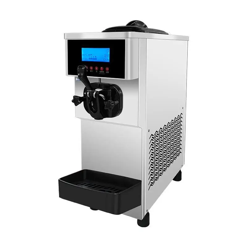 Ice cream machine commercial overnight fresh desktop milk tea shop ice cream machine sweet