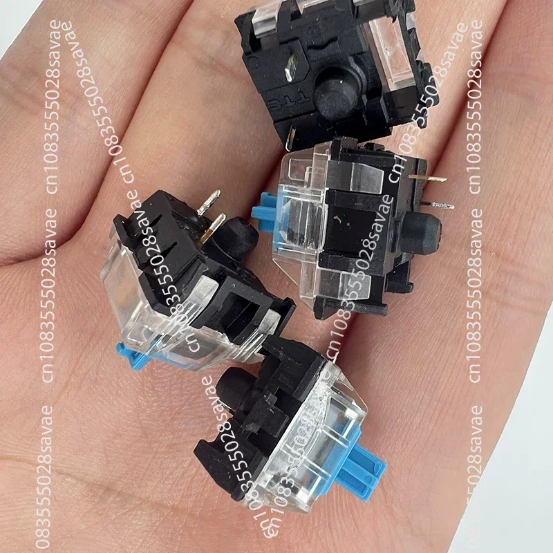K845 Keyboard TTC Blue Axis, Red Axis, Disassembled Axis Assembly