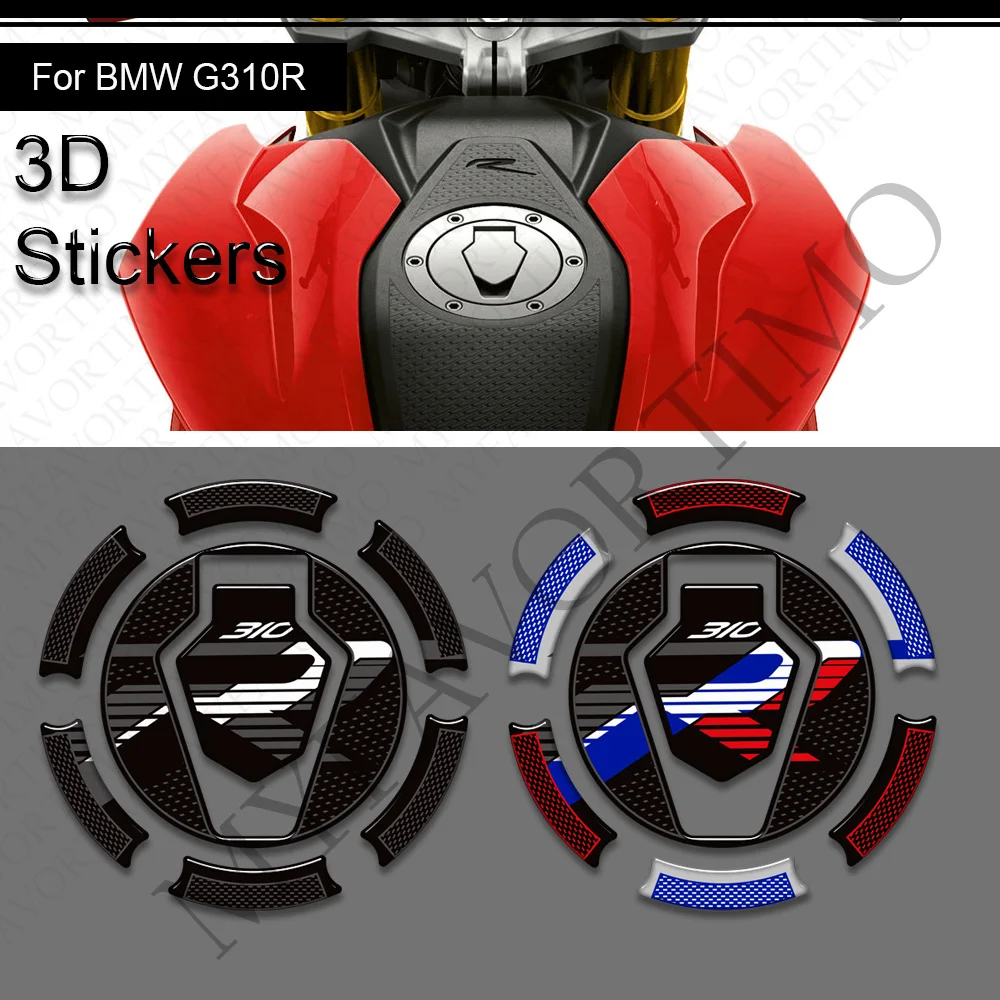 For BMW G310R 310 G310 Protector Tank Pad Side Grips Gas Fuel Oil Kit Knee Stickers Decals Fairing Fender 2021 - 2025